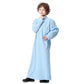 Boys Solid (Beige/White/Dark Red/Sky Blue) Long Sleeve Kaftan/Abaya/Jubbah/Robe