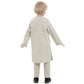 Boys Long Sleeve Kaftan/Abaya/Jubbah/Robe (White/Grey Green/Coffe/Beige)