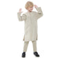 Boys Long Sleeve Kaftan/Abaya/Jubbah/Robe (White/Grey Green/Coffe/Beige)