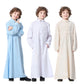 Boys Solid (Beige/White/Dark Red/Sky Blue) Long Sleeve Kaftan/Abaya/Jubbah/Robe