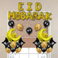 34Pc Eid Party Balloon Set (Pink, Gold, Silver, Purple)