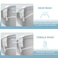 Ultra-Slim Toilet Seat Bidet w/ Adjustable Dual Nozzle