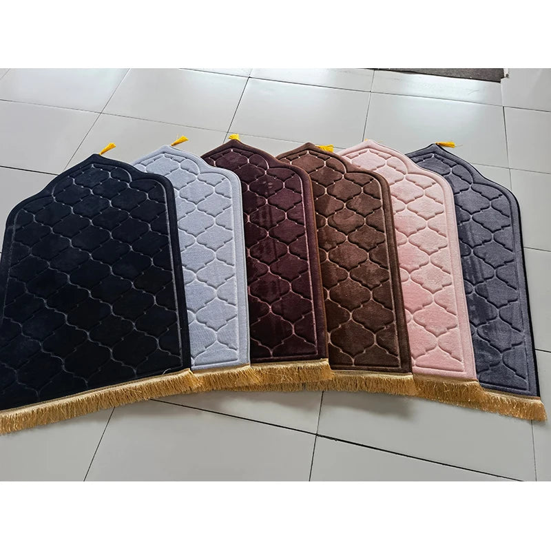 Flannel Prayer Mat Non-Slip (11 Colours)